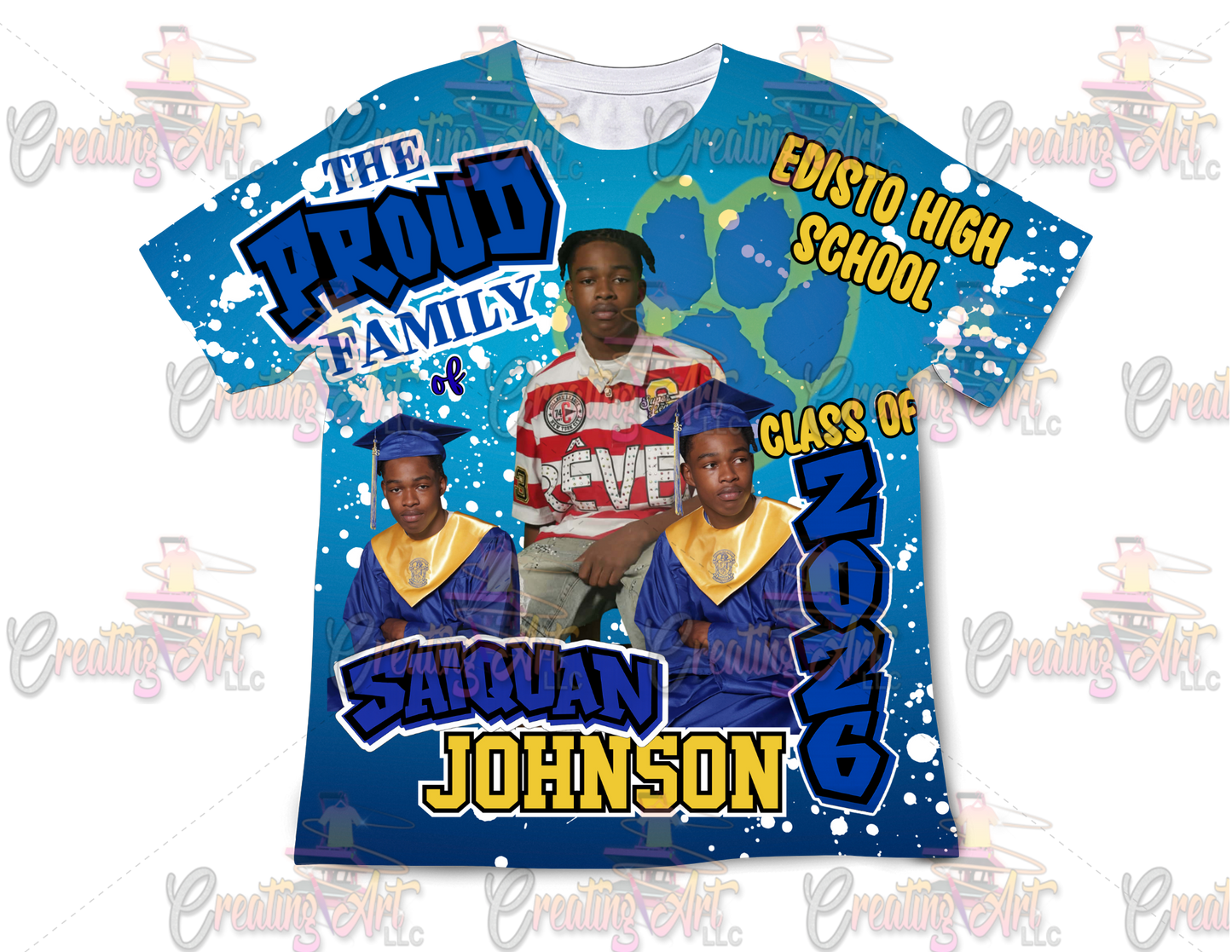Saiquan Graduation 3D Shirts