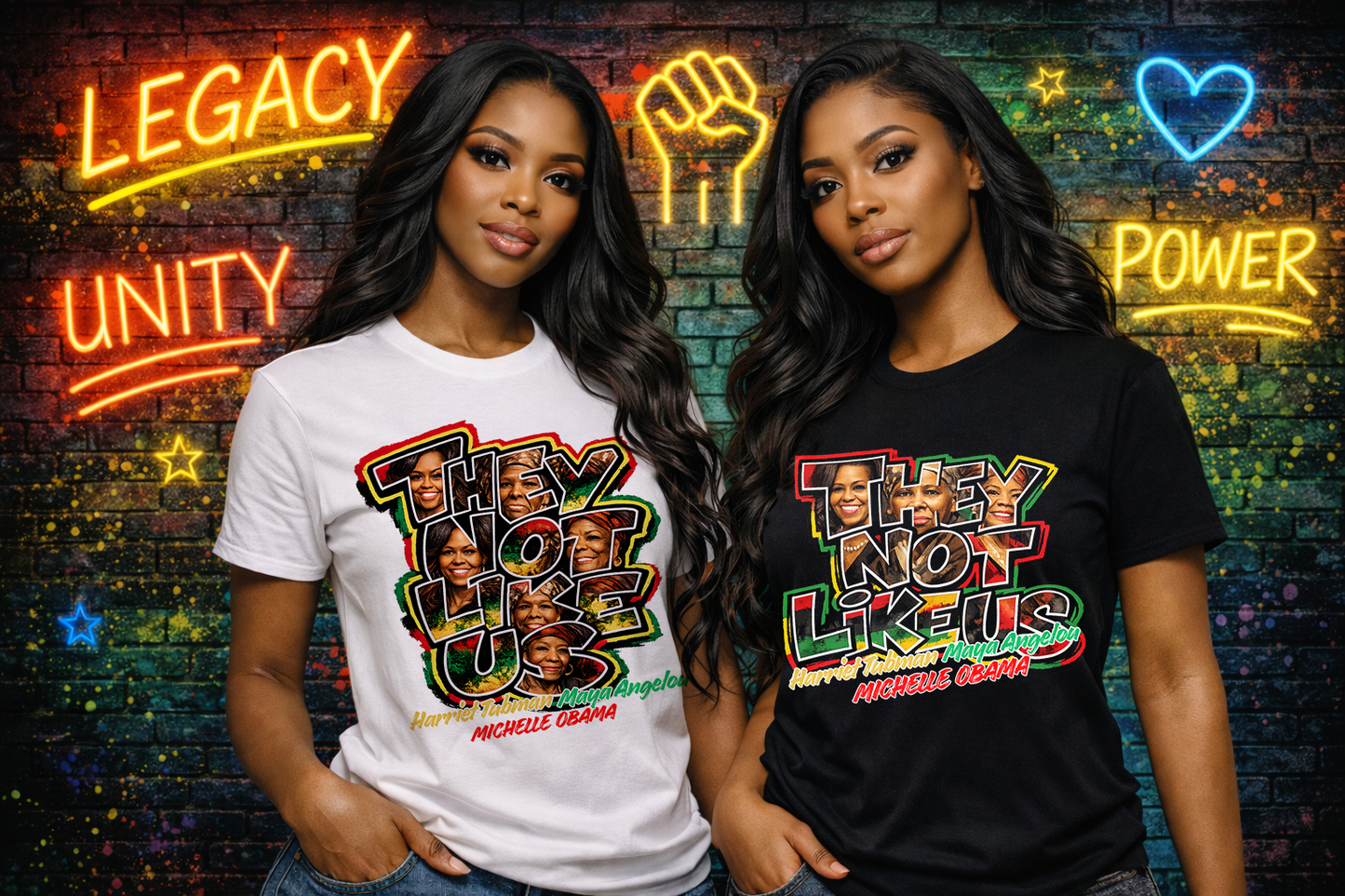 They Not Like Us African American Women Digital Downloads