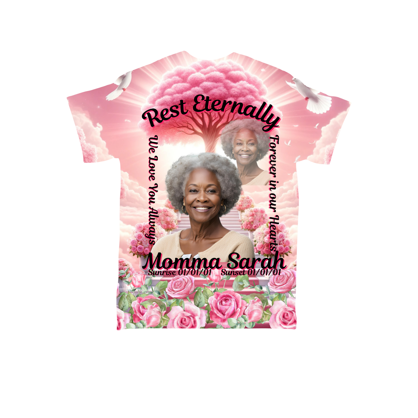 Customized Memorial Shirt