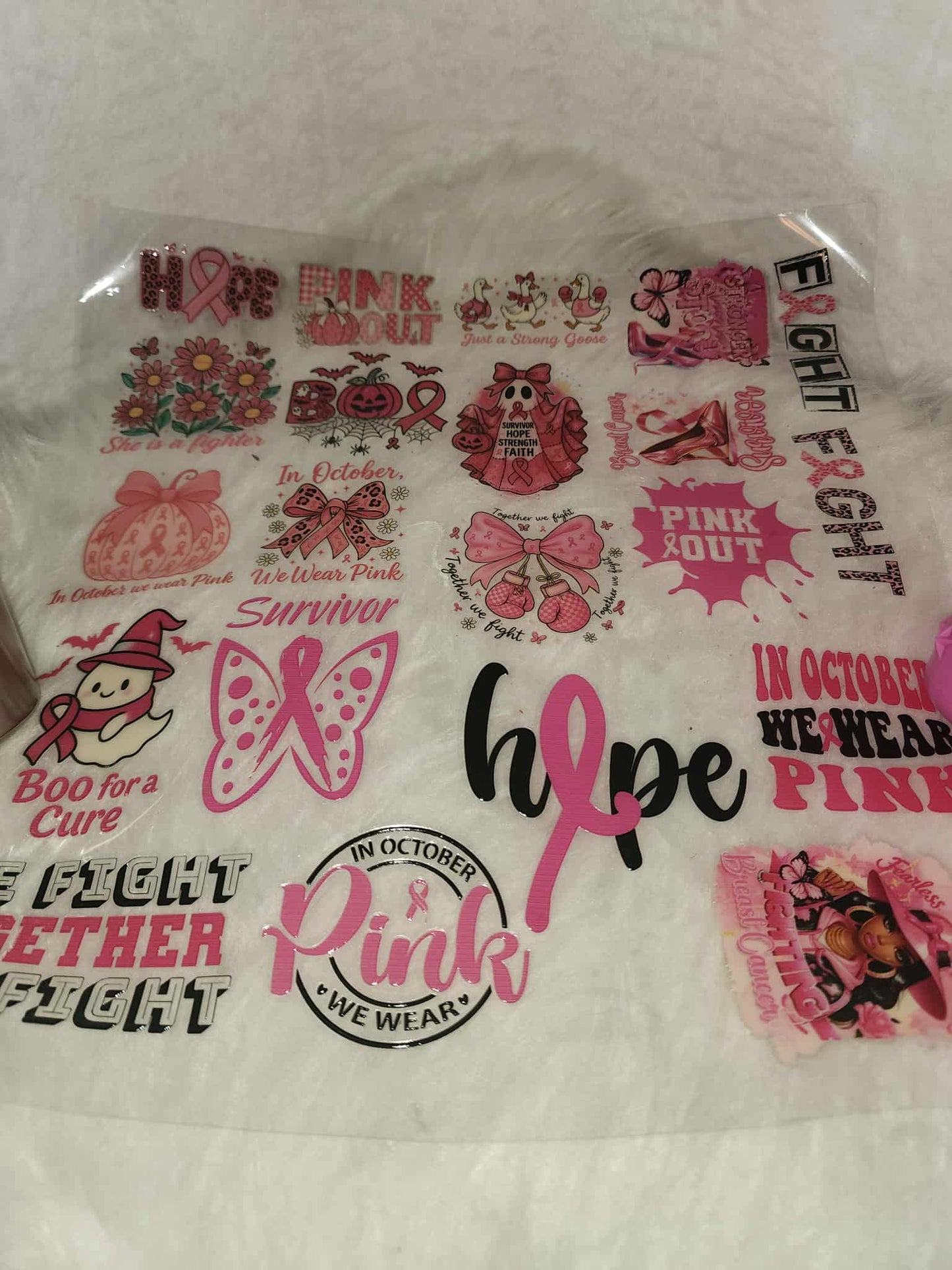21 Breast Cancer Awareness Stickers