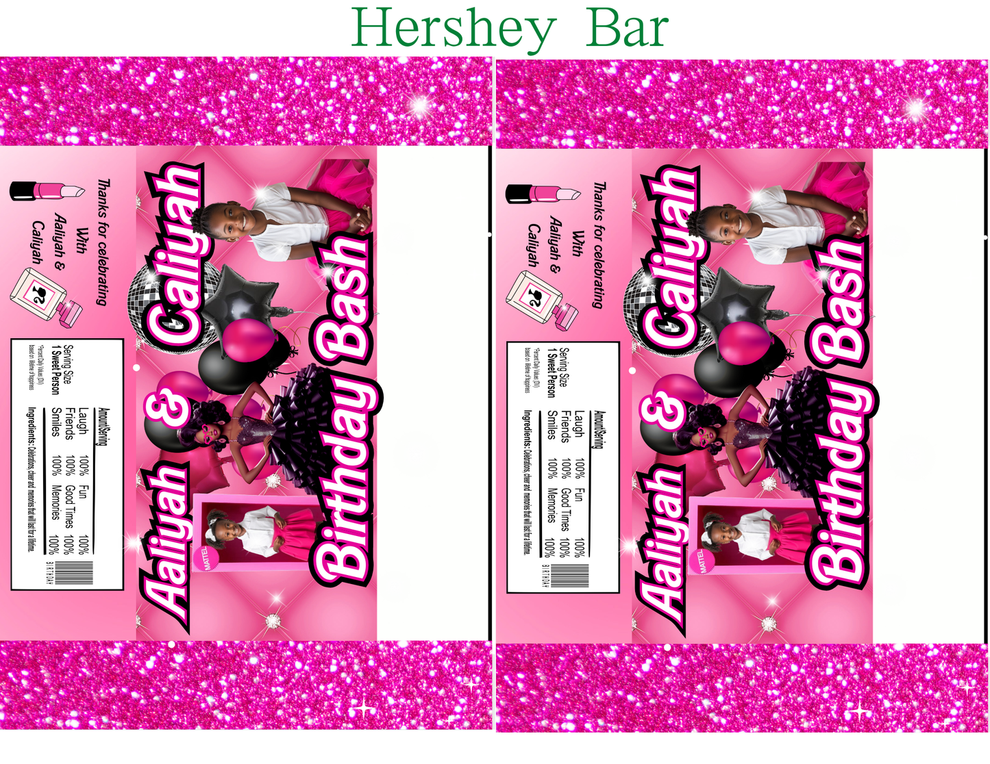 BARBIE EDITABLE TEMPLATE