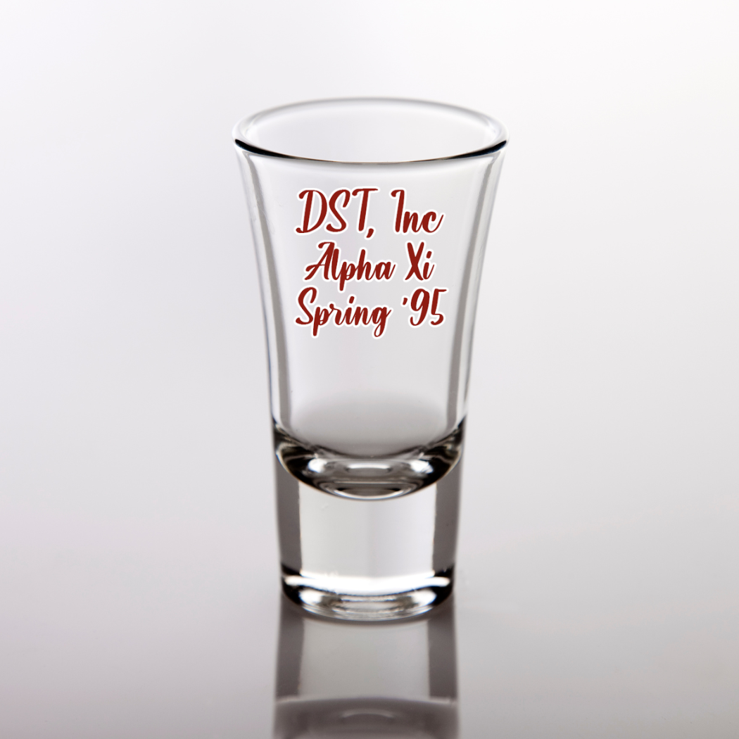 Greek Shot glasses wrap
