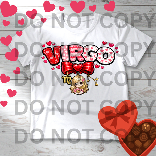 12PK ZODIAC Valentine Digital Files