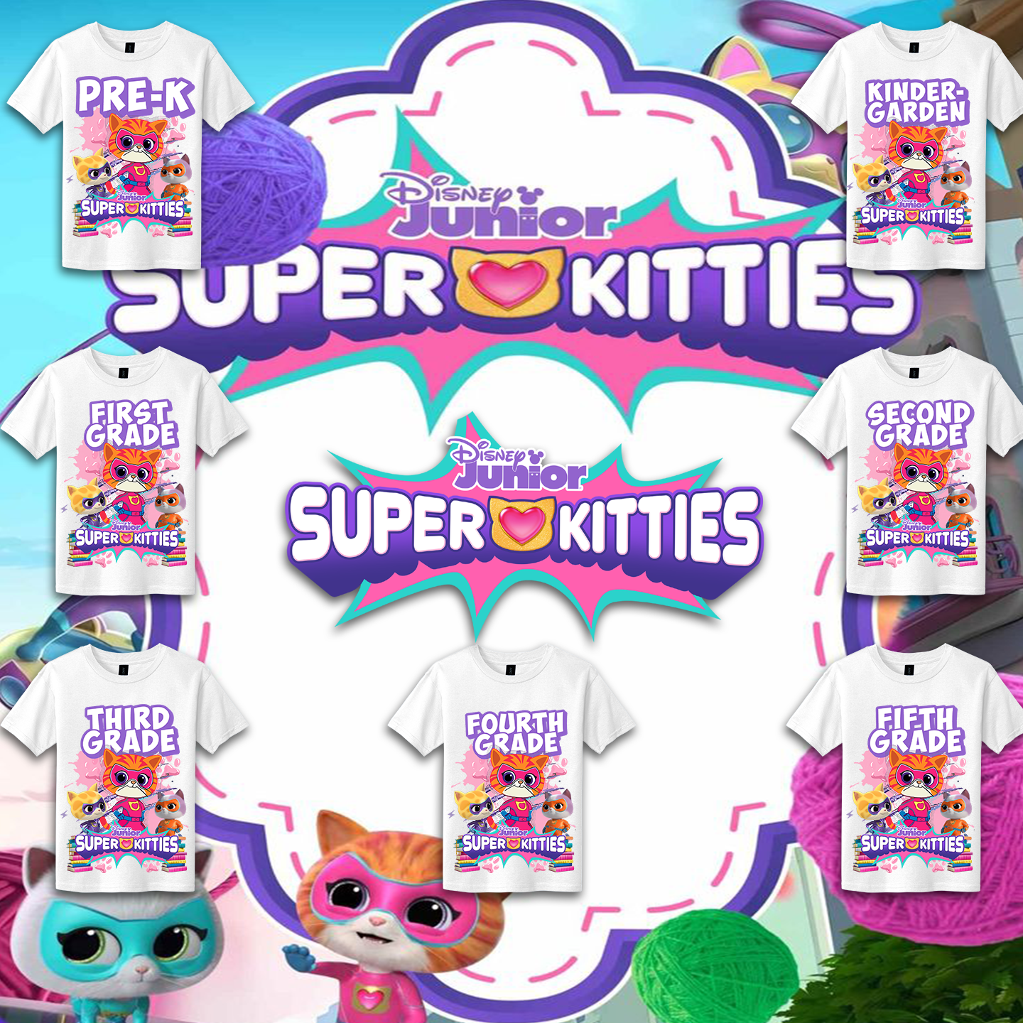 SUPER KITTIES BACK TO SCHOOL PRE-K THROUGH 5TH GRADE