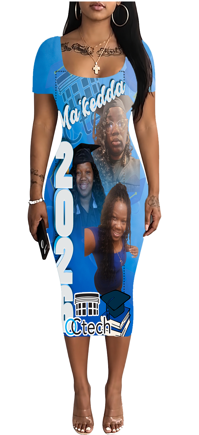 Graduation Bodycon dress