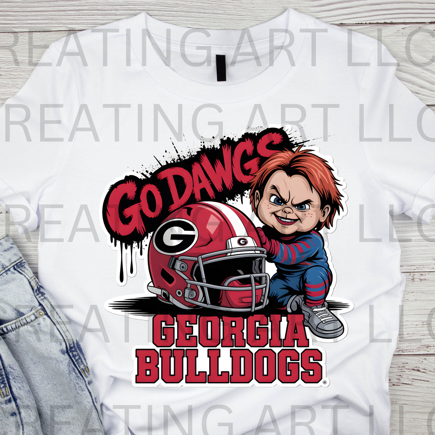Georgia Bulldogs Sublimation png digital file