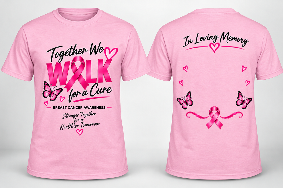 Personalized Breast Cancer Memorial Shirt
