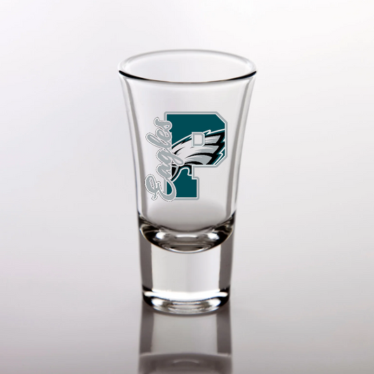 NFL LETTERS SHOT GLASSES ( uvdtf Prints Only)