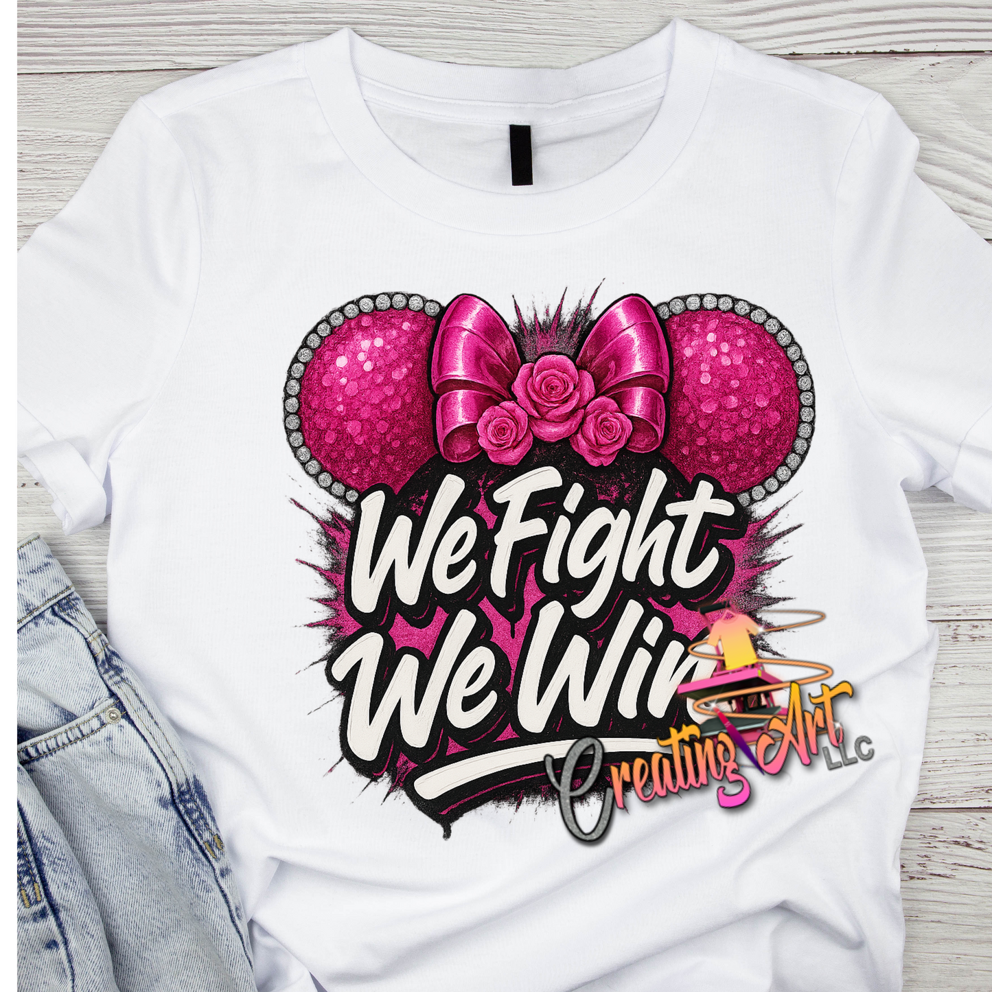 We Fight We Win digital COMMERCIAL USE