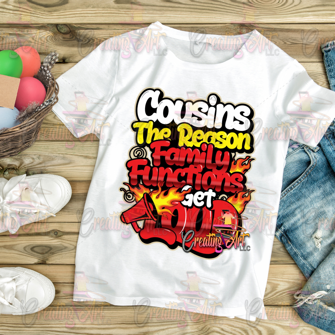 COUSIN DTF PRINT 12 INCH