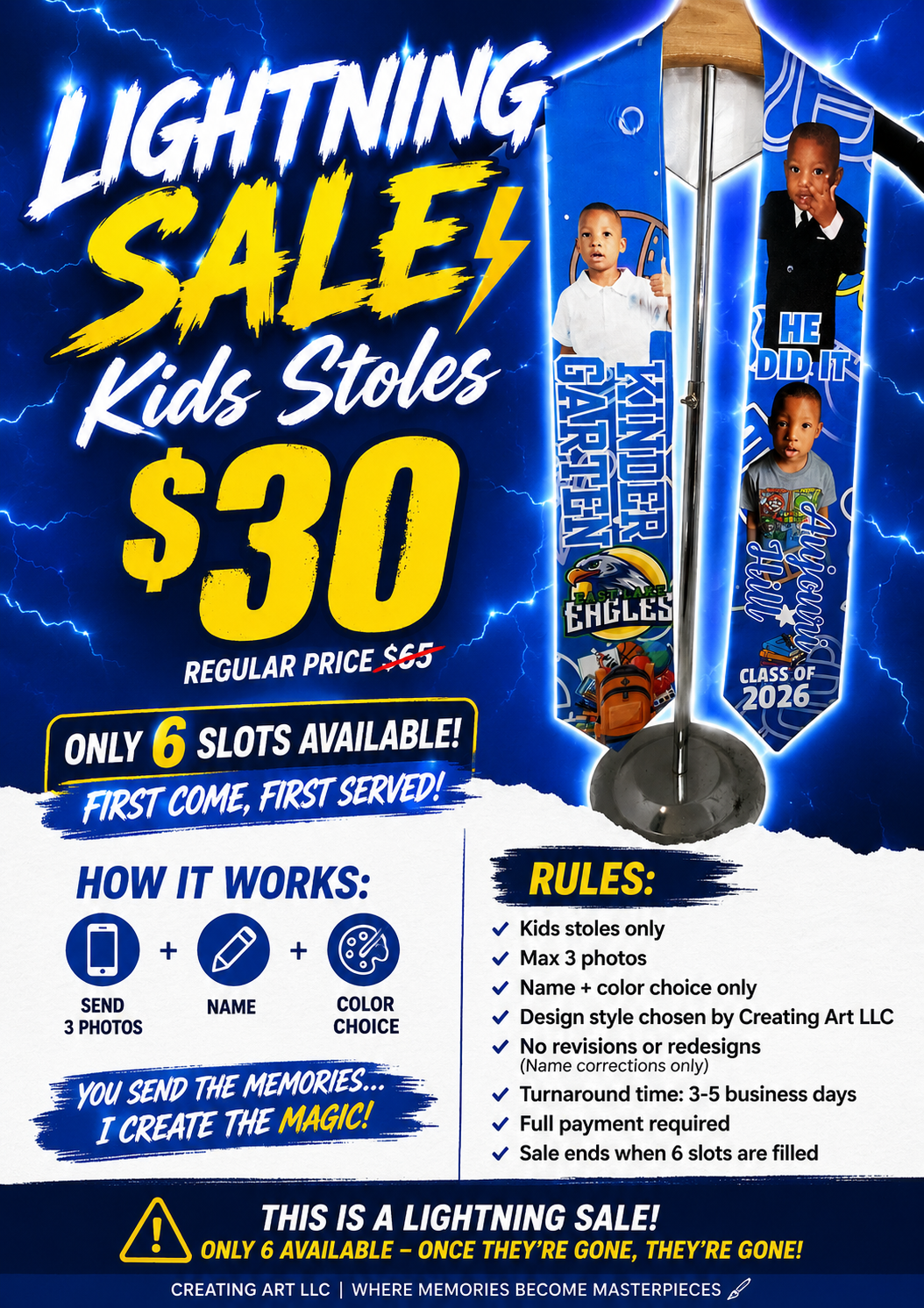 Kids stole flash sale