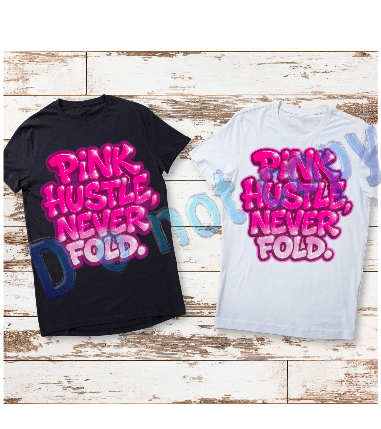 Pink Hustle bold digital download