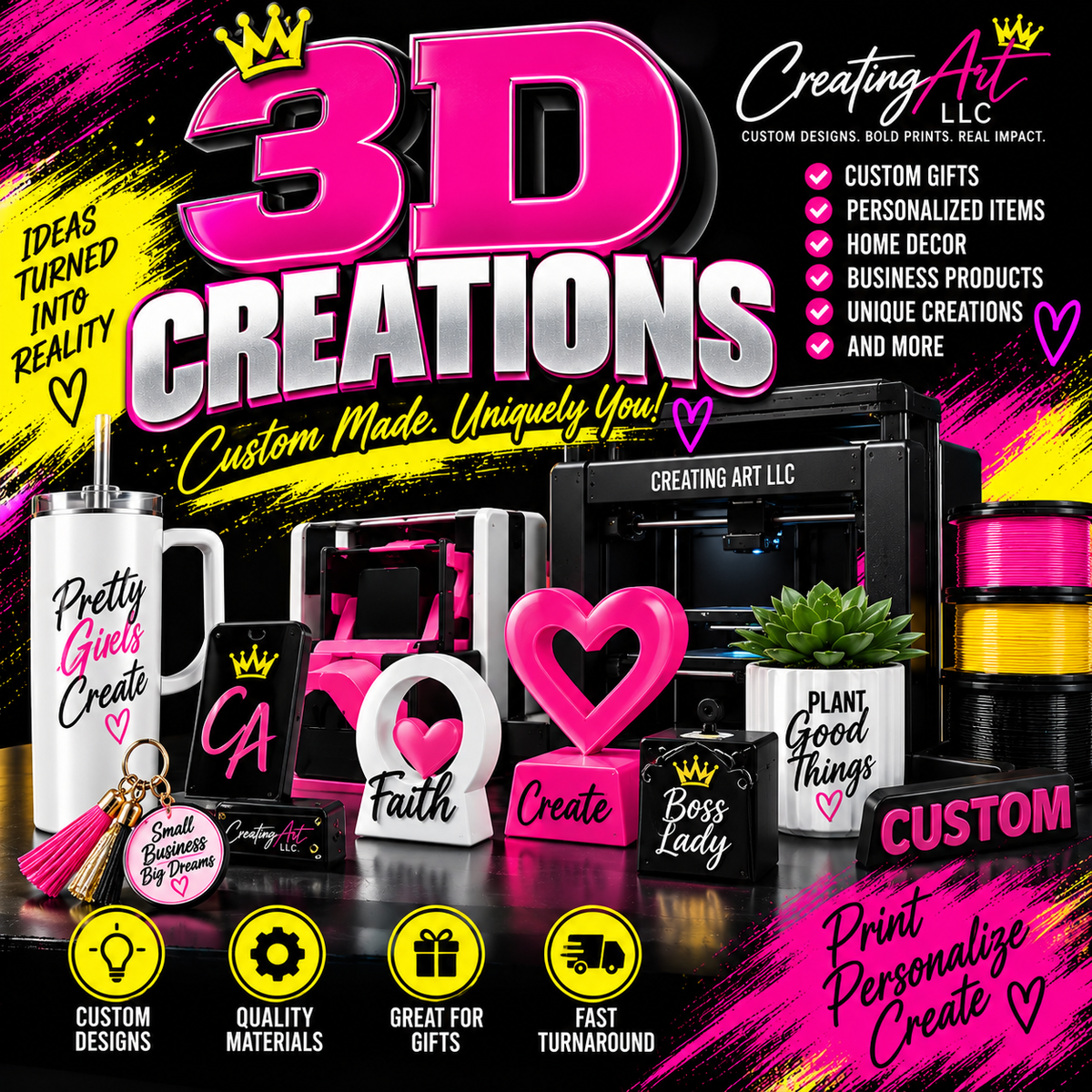 Creating Art 3D Creations collection