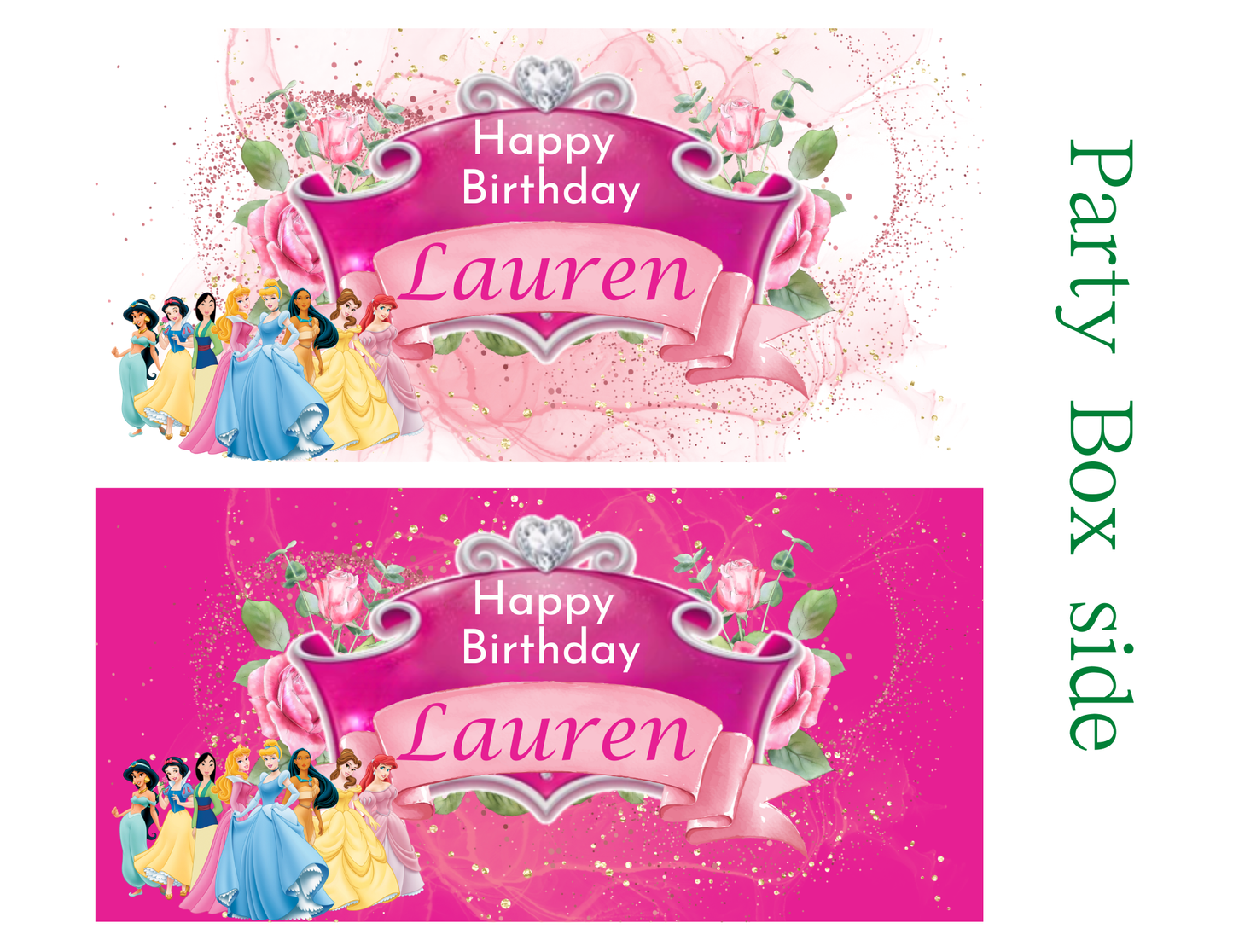 PRINCESS EDITABLE TEMPLATE