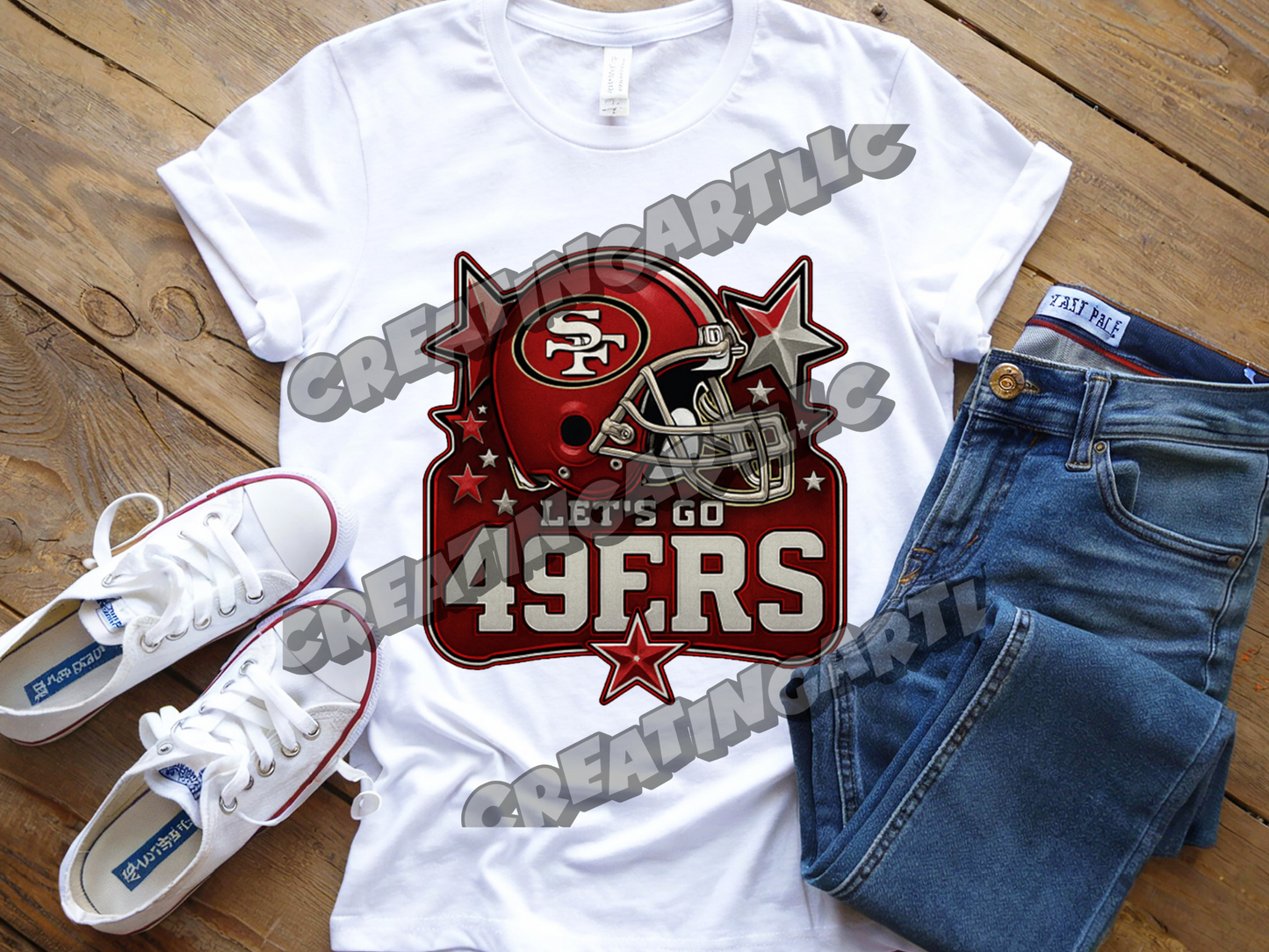 49ERS HELMENT Digital File Only