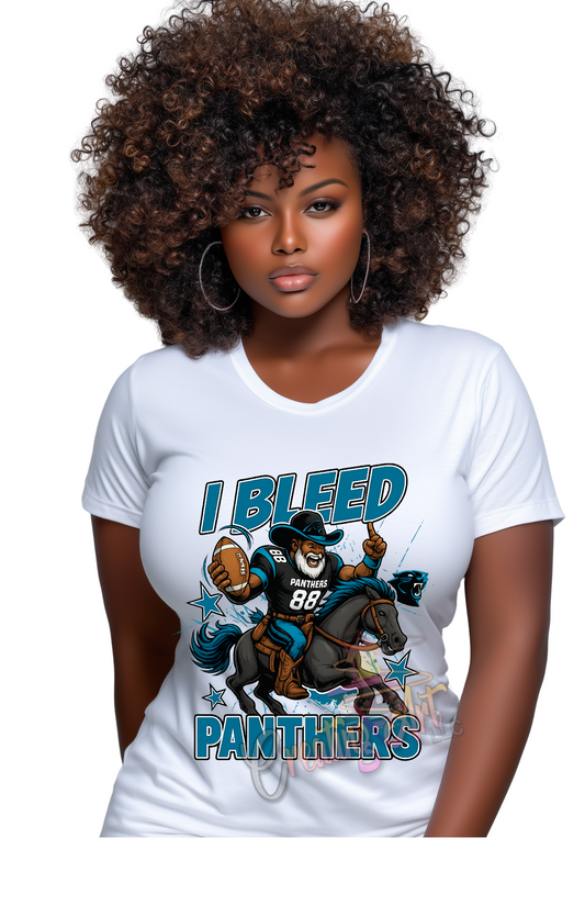 I Bleed Panthers Team Shirt Digital Download