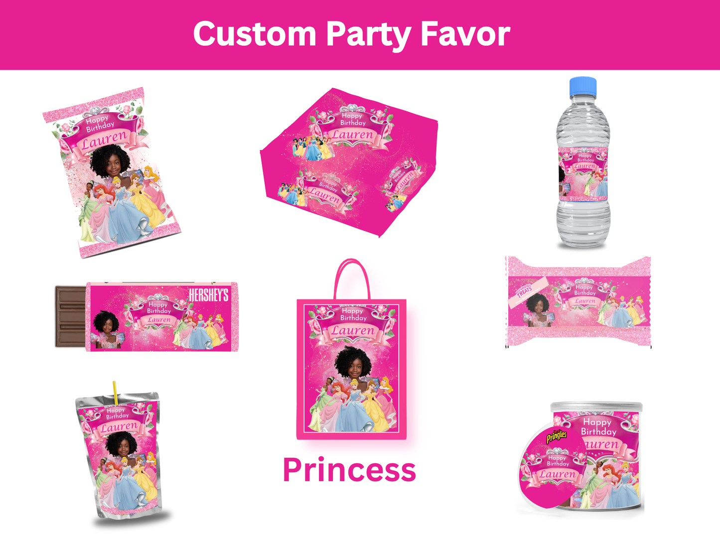 PRINCESS EDITABLE TEMPLATE