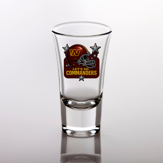 TEAM UVDTF HELMENTS Shot glasses wrap