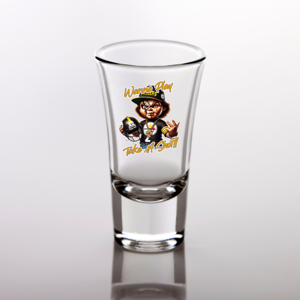 TEAM UVDTF Chucky Shot glasses wrap