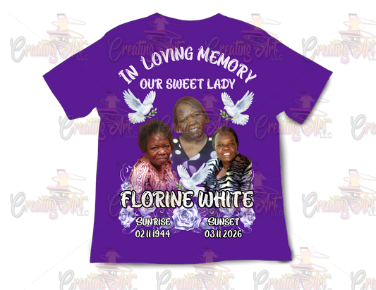Florine Memorial Shirts