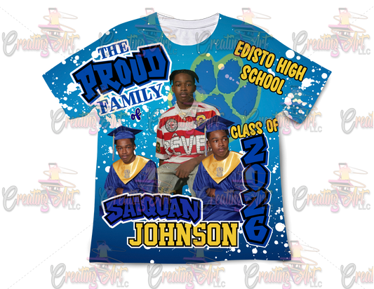 Saiquan  Graduation  3D Shirts