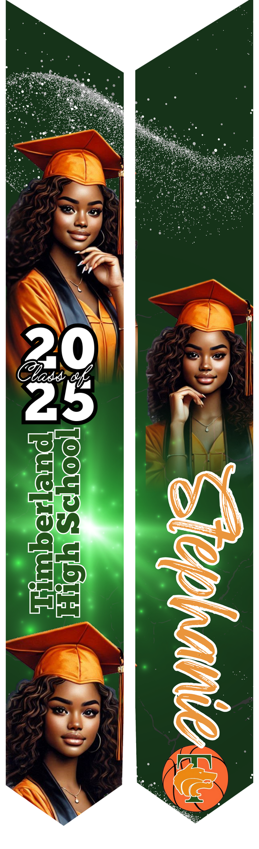 CANVA EDITABLE 2025 GRADUATION STOLE