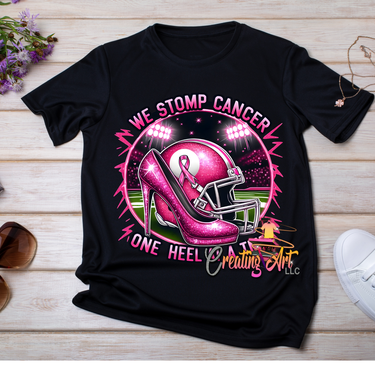 WE STOMP Cancer Football digital file