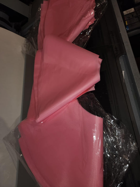 Pink Clack fans fabric 13in