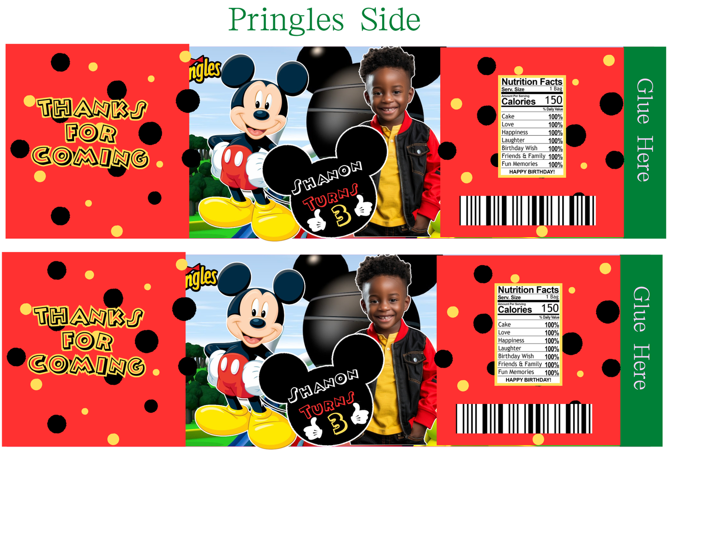 MICKEY EDITABLE TEMPLATE