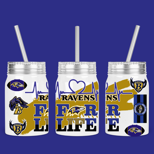 RAVENS 9.4*4.5 UVDTF CUP PRINT ONLY