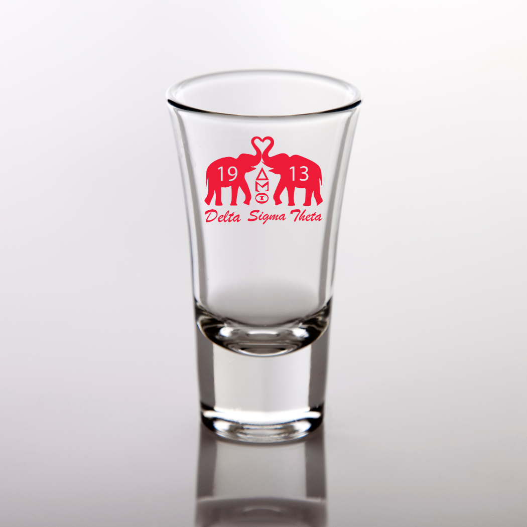 Greek Shot glasses wrap