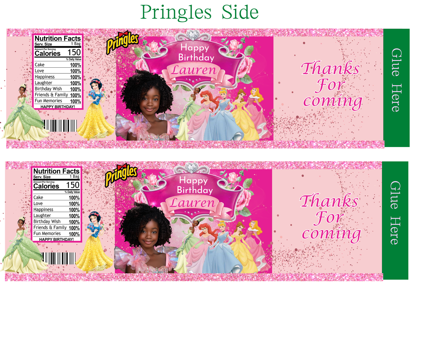 PRINCESS EDITABLE TEMPLATE