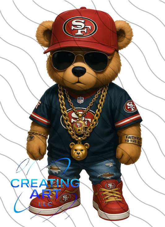 Bear 49ers  digital file