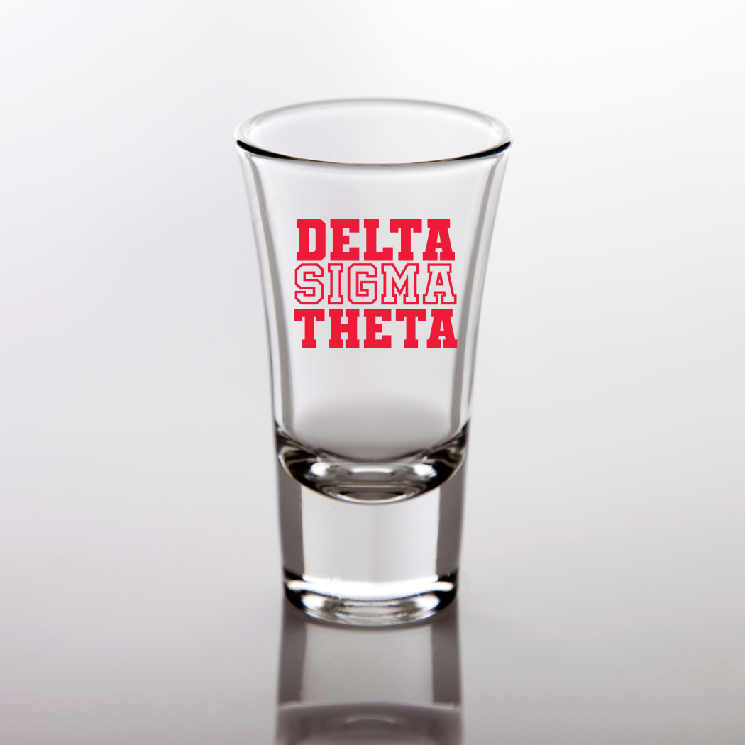 Greek Shot glasses wrap