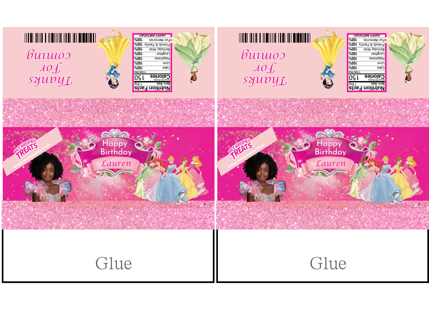 PRINCESS EDITABLE TEMPLATE