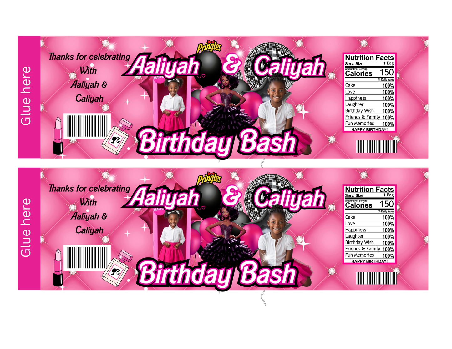 BARBIE EDITABLE TEMPLATE