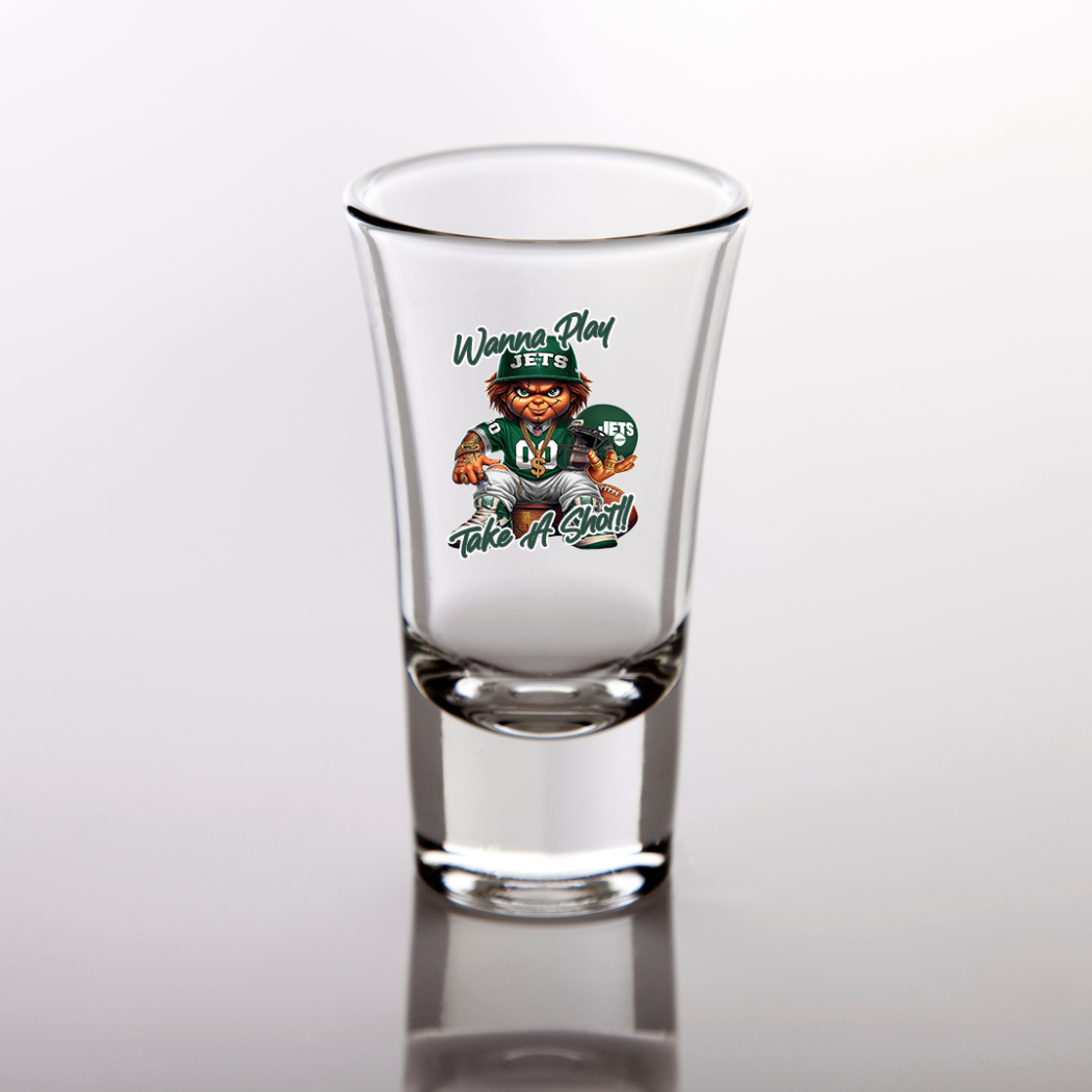 TEAM UVDTF Chucky Shot glasses wrap