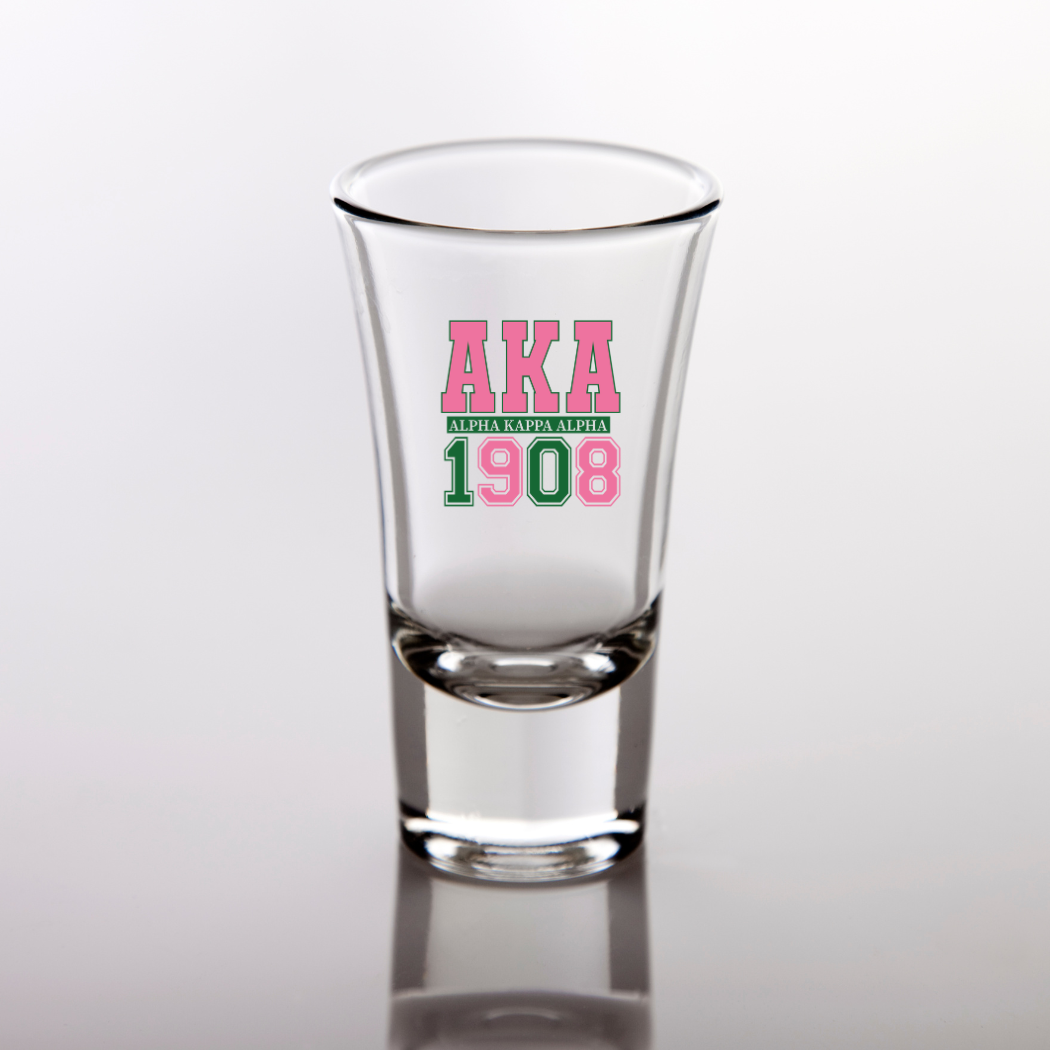 Greek Shot glasses wrap