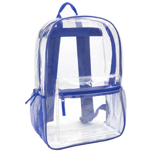 Classic Clear 17in Bookbags