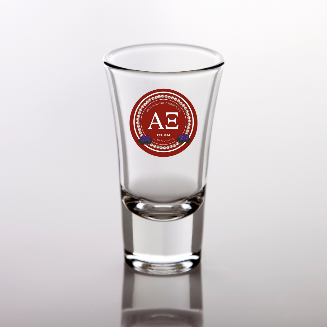 Greek Shot glasses wrap