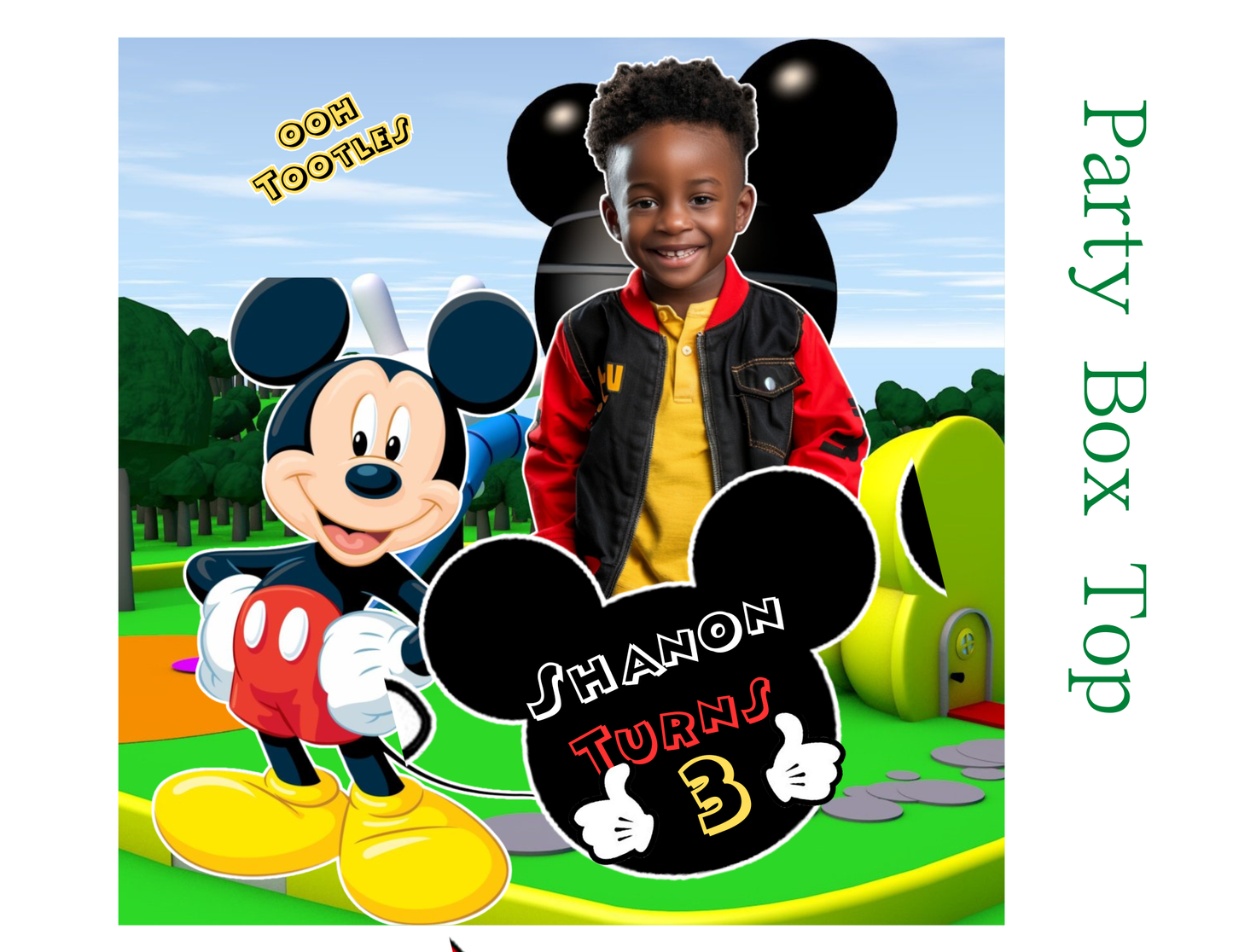 MICKEY EDITABLE TEMPLATE