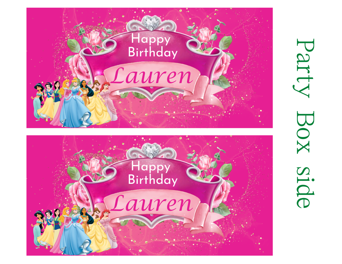 PRINCESS EDITABLE TEMPLATE