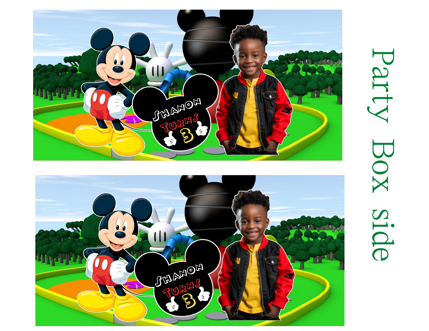 MICKEY EDITABLE TEMPLATE