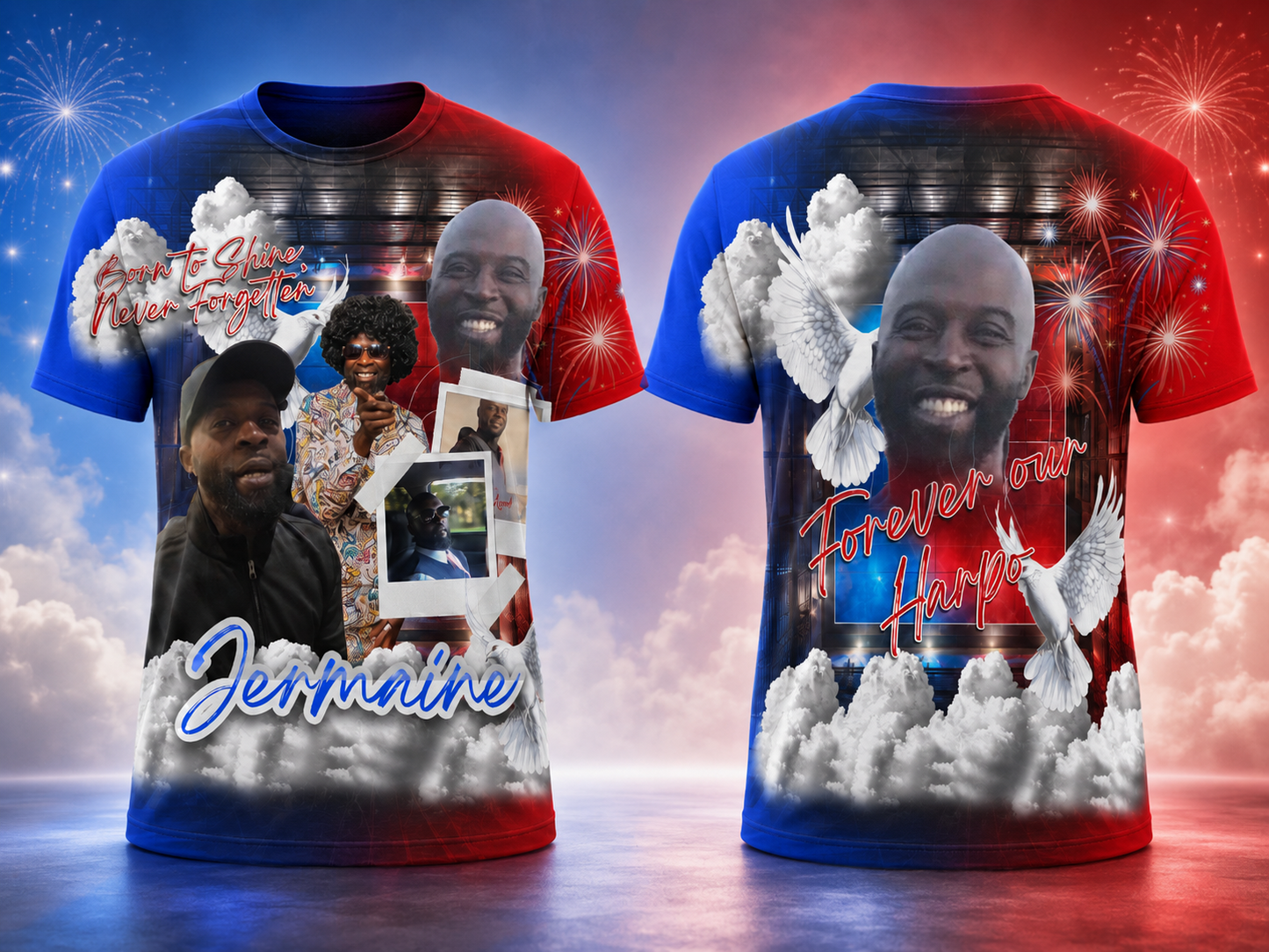 Jermaine Memorial 3D Shirts
