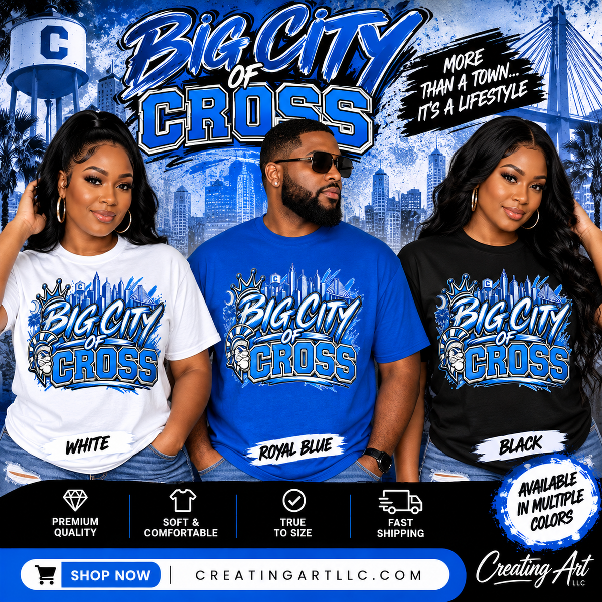 BIG CITY OF CROSS TSHIRT