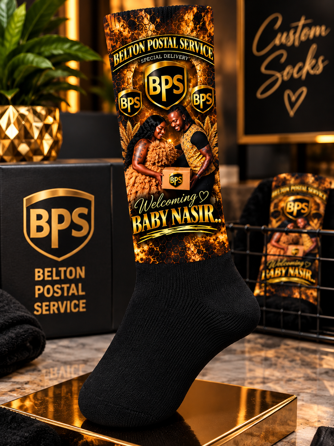 custom socks