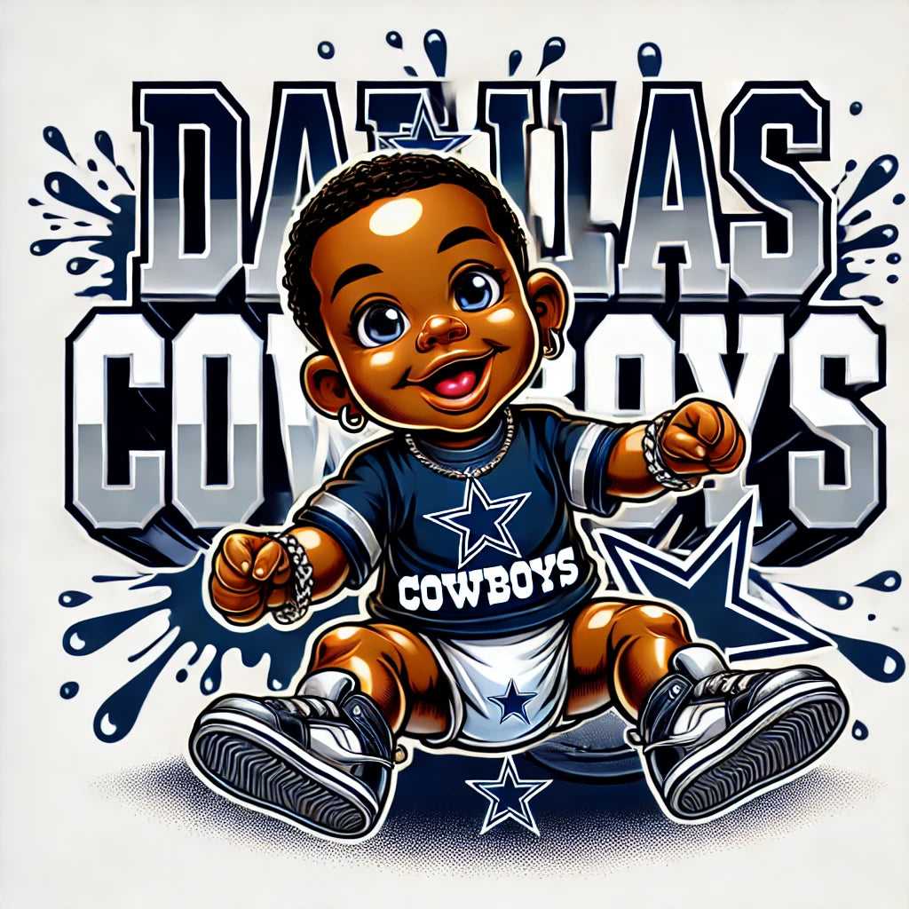 "31 NFL Baby ToonWave Prompts – Cartoon Football Baby Art for AI, Print-on-Demand & Graphic Design"