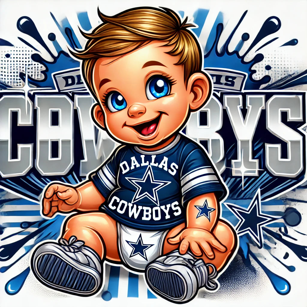 "31 NFL Baby ToonWave Prompts – Cartoon Football Baby Art for AI, Print-on-Demand & Graphic Design"