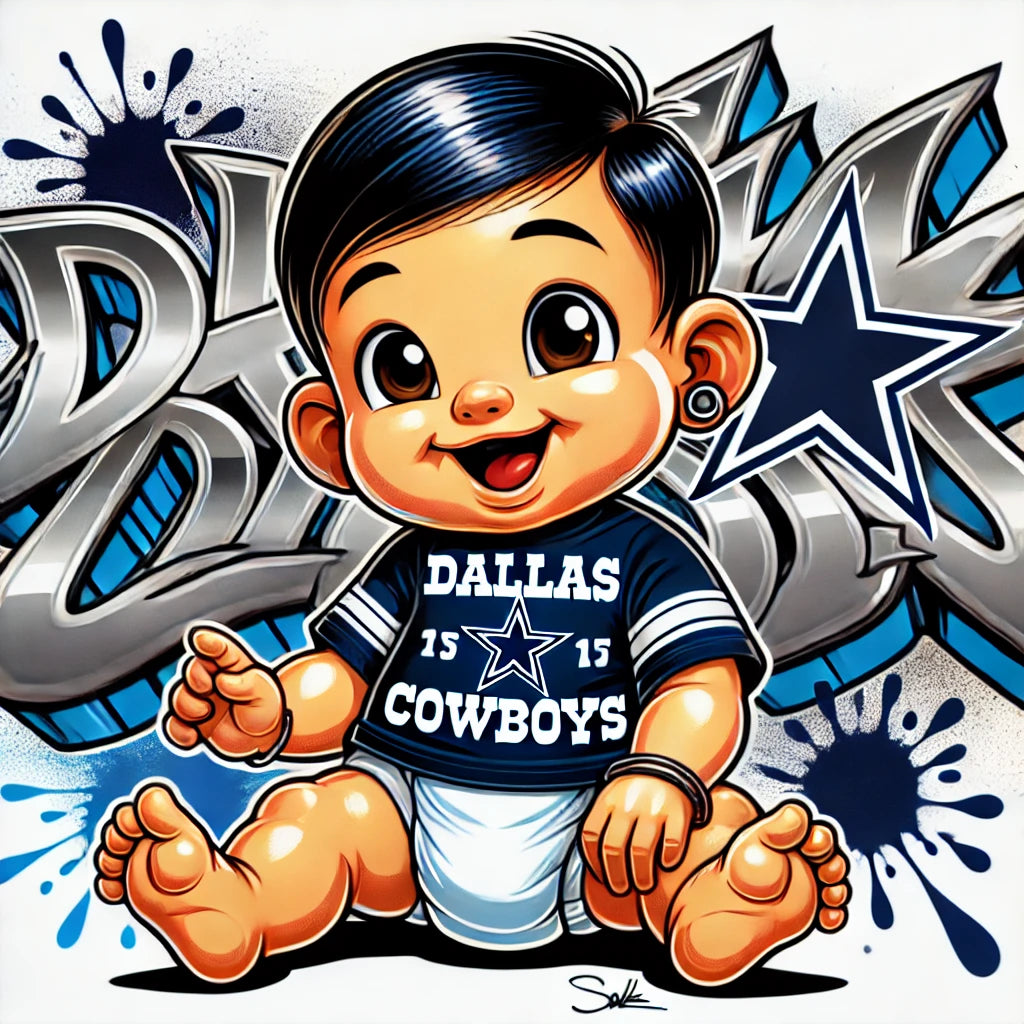 "31 NFL Baby ToonWave Prompts – Cartoon Football Baby Art for AI, Print-on-Demand & Graphic Design"