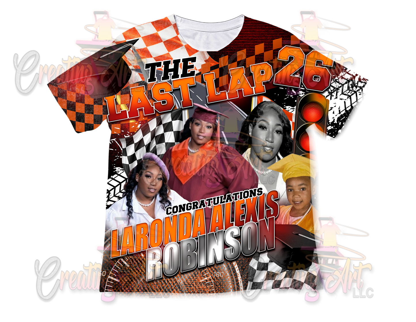 LARONDA Graduation  3D Shirts